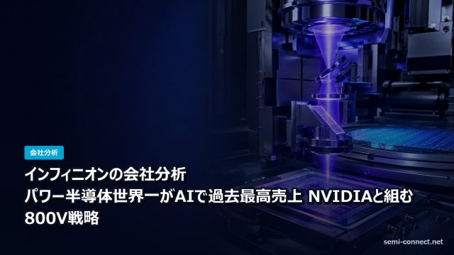 インフィニオンの会社分析 パワー半導体世界一のAI戦略