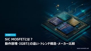 SiC MOSFETとは 動作原理・IGBTとの違い