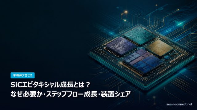 SiCエピタキシャル成長とは なぜ必要か・装置シェア